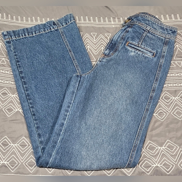 We The Free Denim - We The Free High Waisted Wide Leg Jeans Size Small